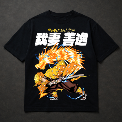Thunder Breathing - Oversized Shirt