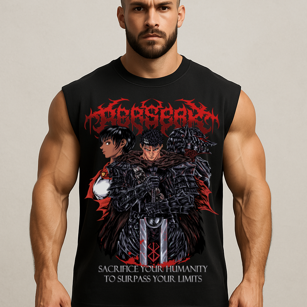 Berserk - Sleeveless Oversized Tee