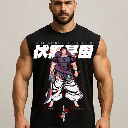 Toji Fushiguro - Sleeveless Oversized Tee