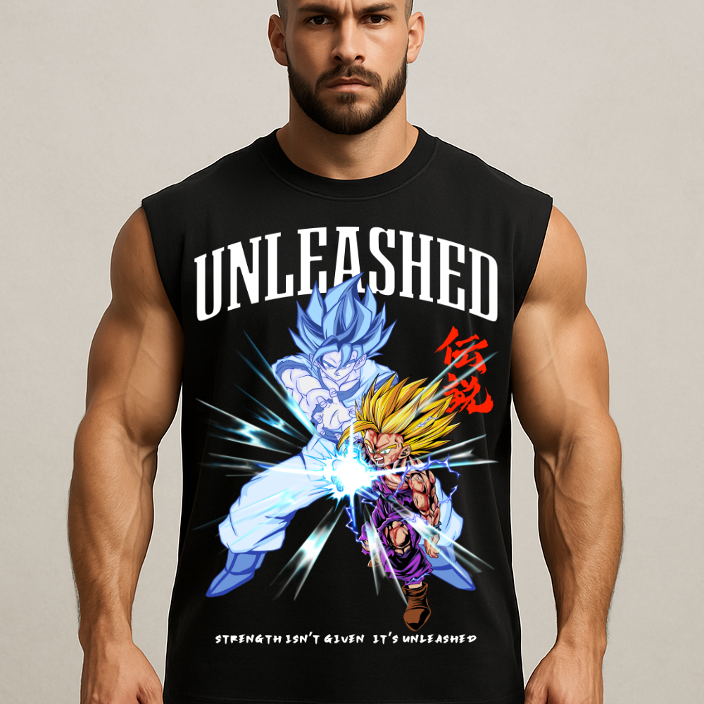 Vatersohn Kamehameha - Sleeveless Oversized Tee