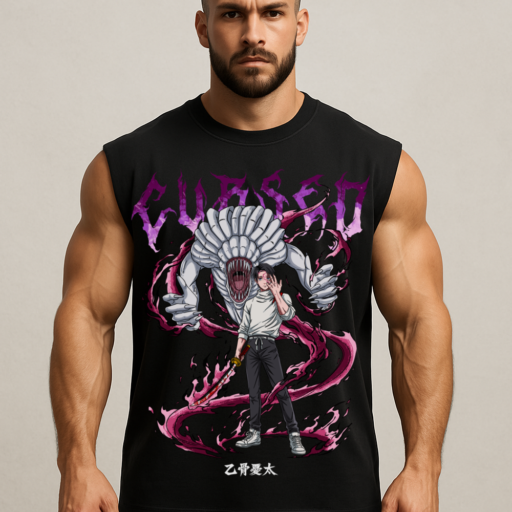Cursed - Sleeveless Oversized Tee
