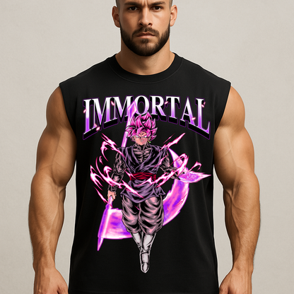 Goku Black - Sleeveless Oversized Tee
