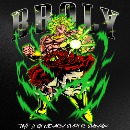Legendary Broly - Oversized Zipper Hoodie