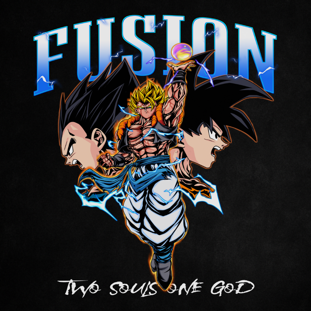 Gogeta Fusion (Backprint) - Oversized Shirt