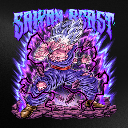 Beast Gohan (Backprint) - Oversized Shirt