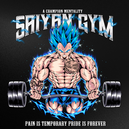 Saiyan Gym - Sleeveless Oversized Tee