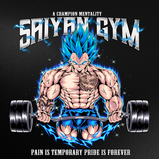 Saiyan Gym - Sleeveless Oversized Tee