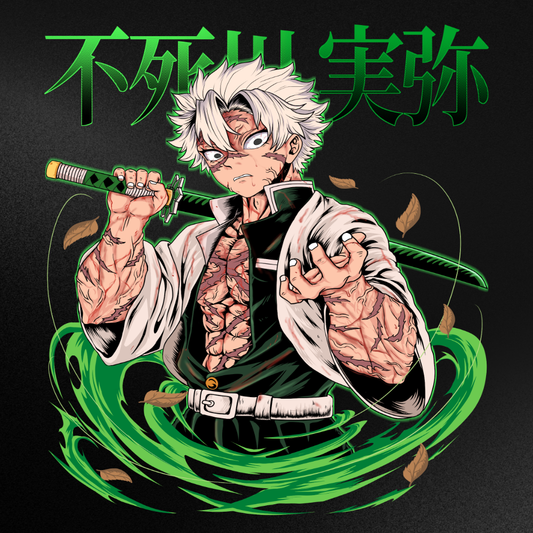 Sanemi Shinazugawa - Premium Hoodie