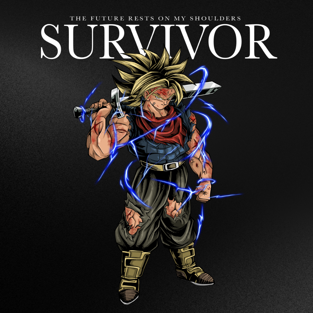 Future Trunks - Sleeveless Oversized Tee