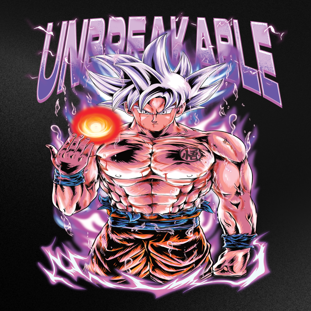 Unbreakable Goku (Backprint) - Oversized Shirt