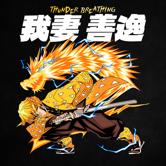 Thunder Breathing - Oversized Shirt
