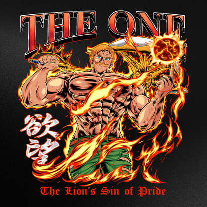 Escanor The One (Backprint) - Oversized Shirt SDW