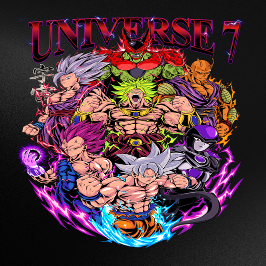 Universe 7 - Sleeveless Oversized Tee