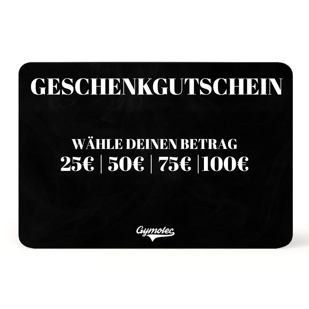 Gymotec Geschenkgutschein