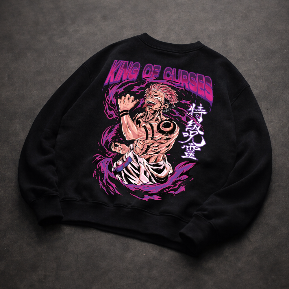 King of Curses (Backprint) - Sweatshirt
