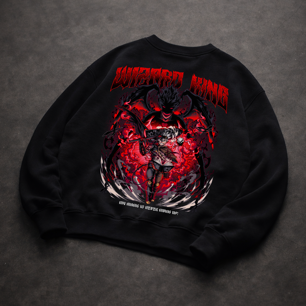 Wizard King (Backprint) - Sweatshirt