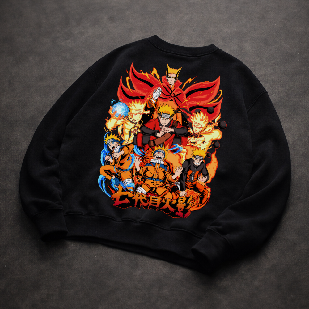 Naruto Hokage (Backprint) - Sweatshirt