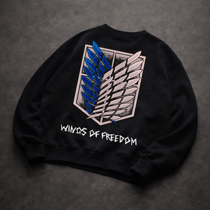 Wings of Freedom (Backprint) - Sweatshirt