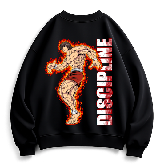 Baki (Backprint) - Sweatshirt