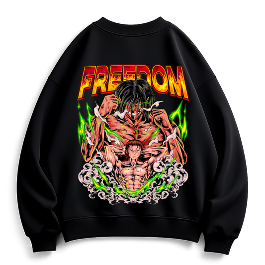 Eren Jäger Freedom (Backprint) - Sweatshirt
