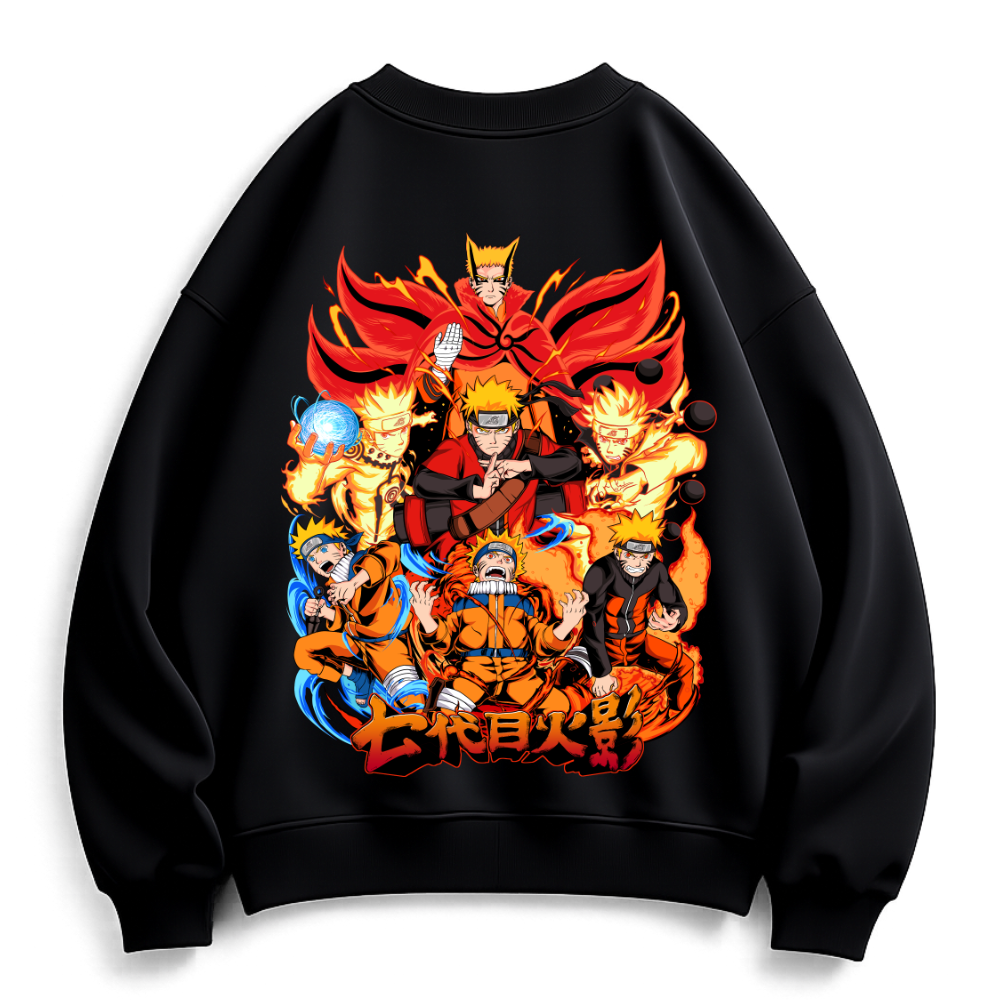 Naruto Hokage (Backprint) - Sweatshirt