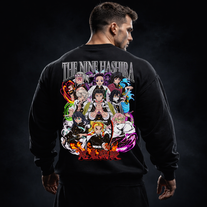 Nine Hashira (Backprint) - Sweatshirt