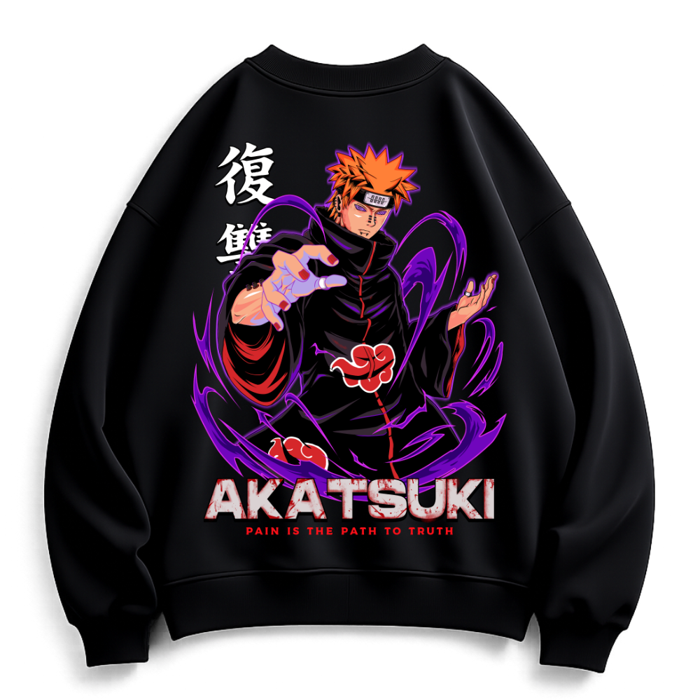 Pain (Backprint) - Sweatshirt