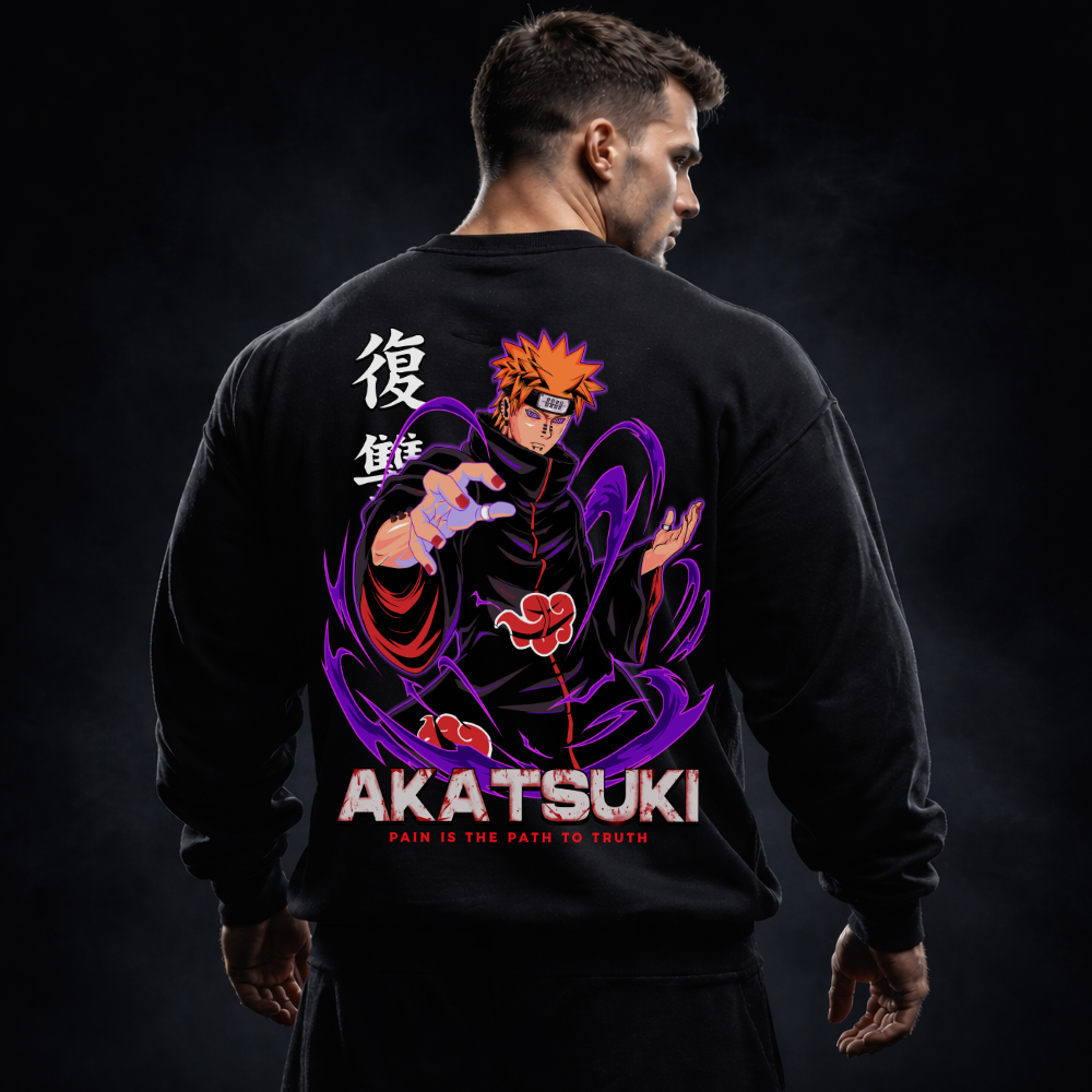 Pain (Backprint) - Sweatshirt
