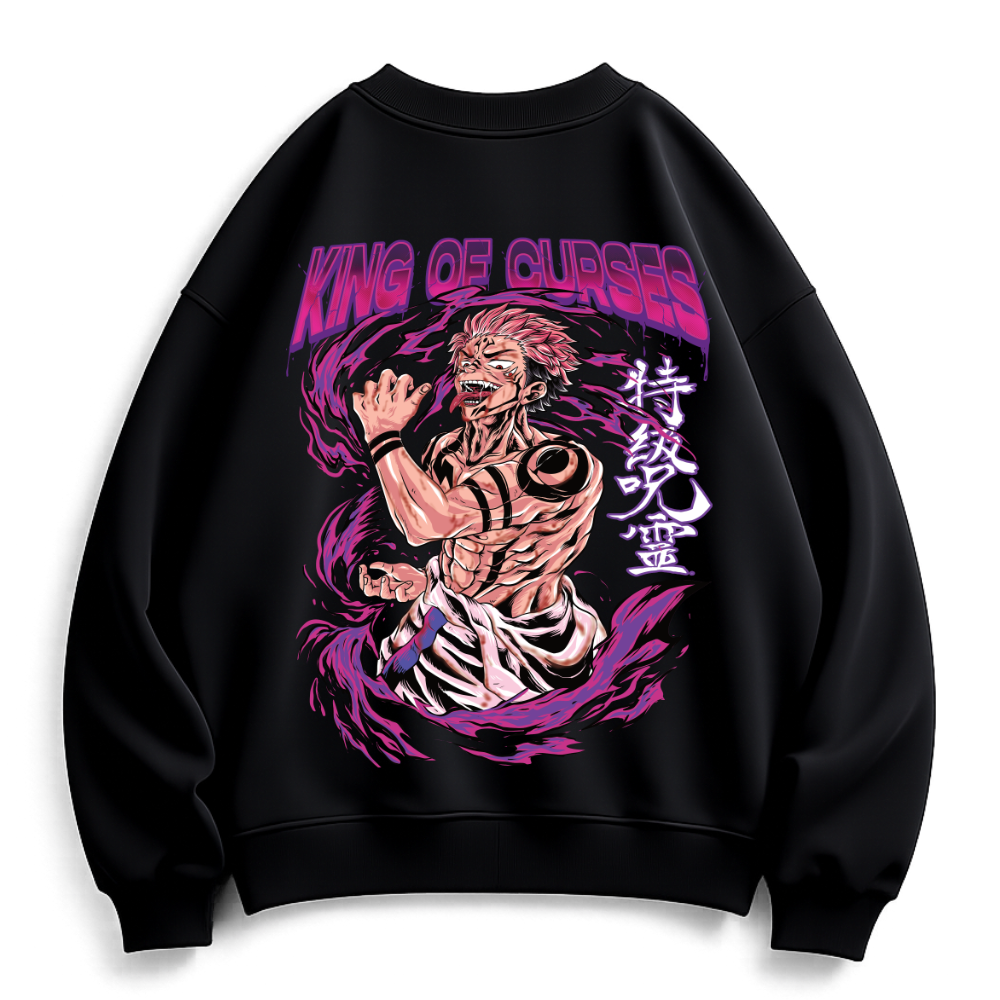 King of Curses (Backprint) - Sweatshirt