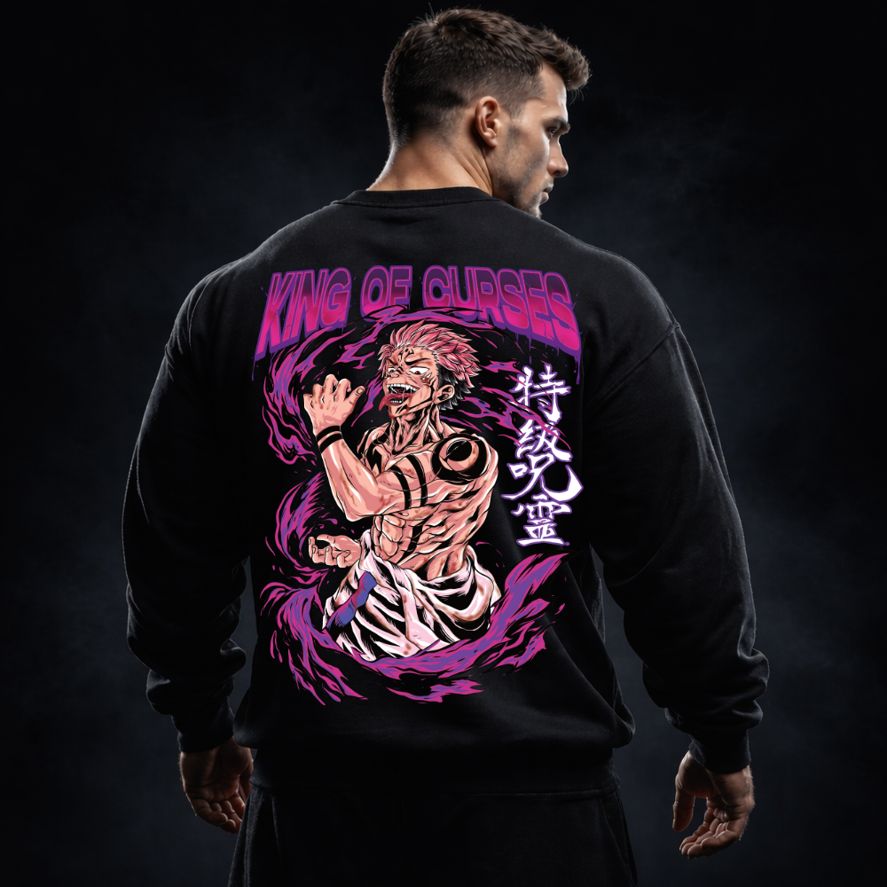 King of Curses (Backprint) - Sweatshirt