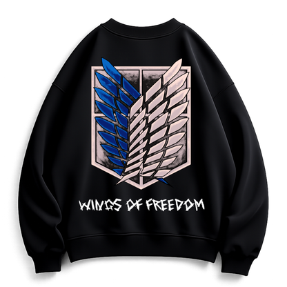 Wings of Freedom (Backprint) - Sweatshirt