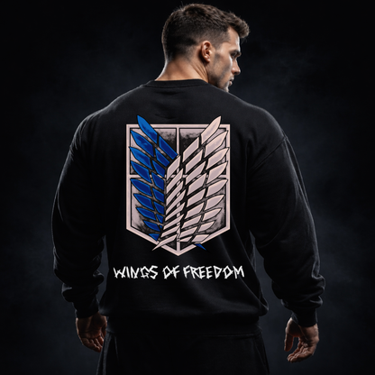 Wings of Freedom (Backprint) - Sweatshirt