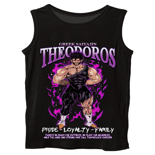 Greek Saiyan Theodoros - Tanktop