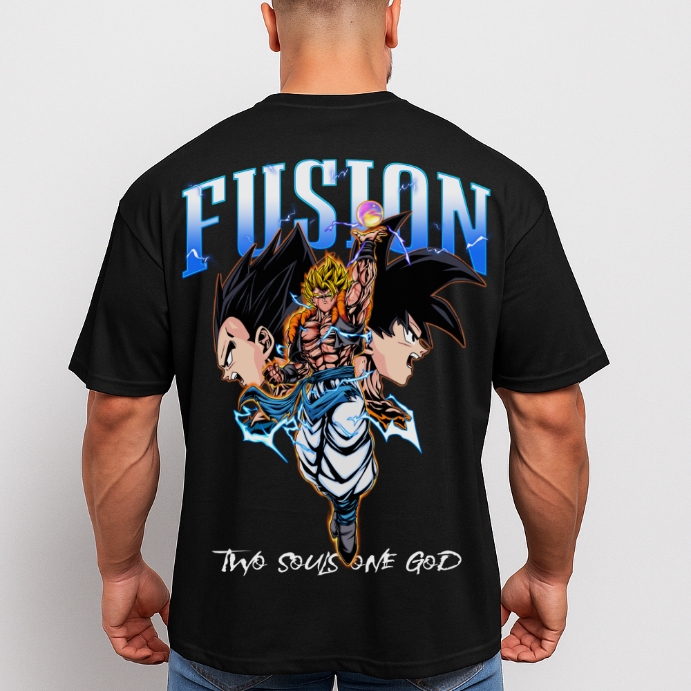 Gogeta Fusion (Backprint) - Oversized Shirt